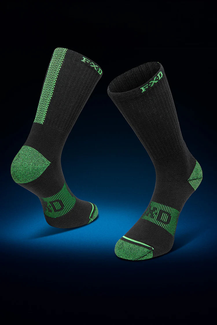 FXD SK-8W- Women's 5 Pack Work Socks - Multi Colored