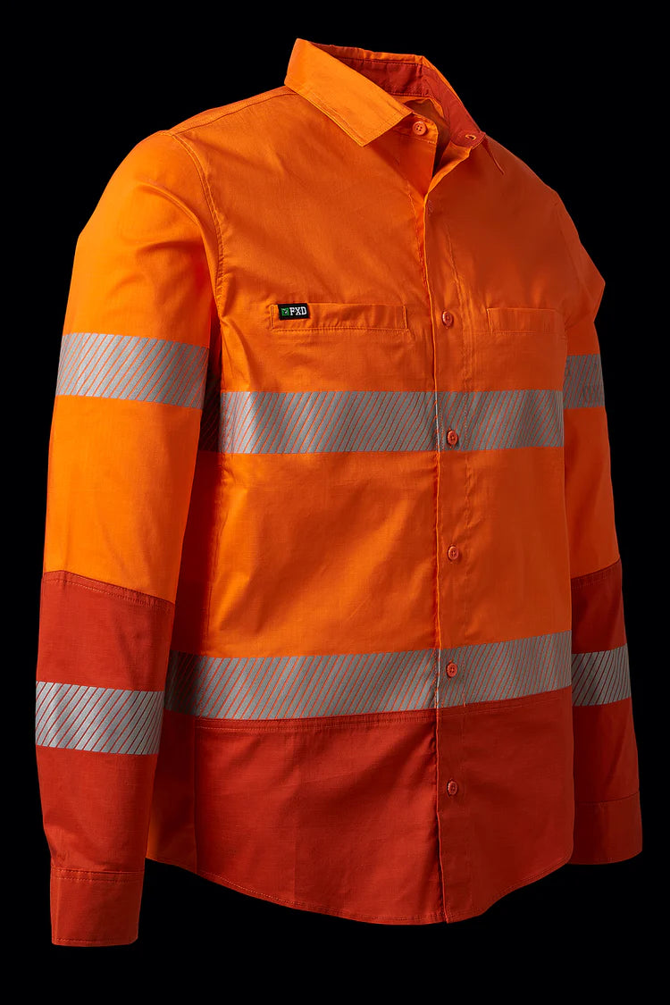 FXD LSH-2T Hi-vis Taped 360-degree Stretch Work Shirt