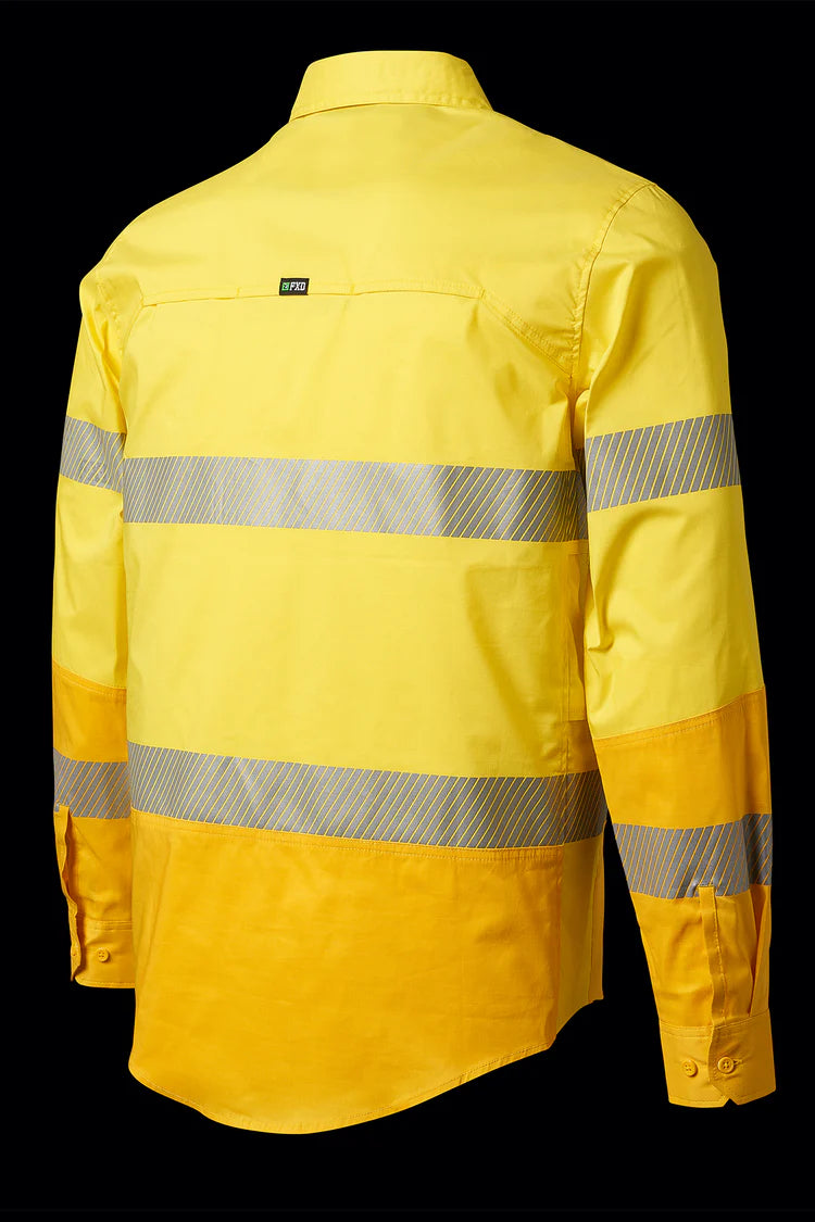 FXD LSH-2T Hi-vis Taped 360-degree Stretch Work Shirt
