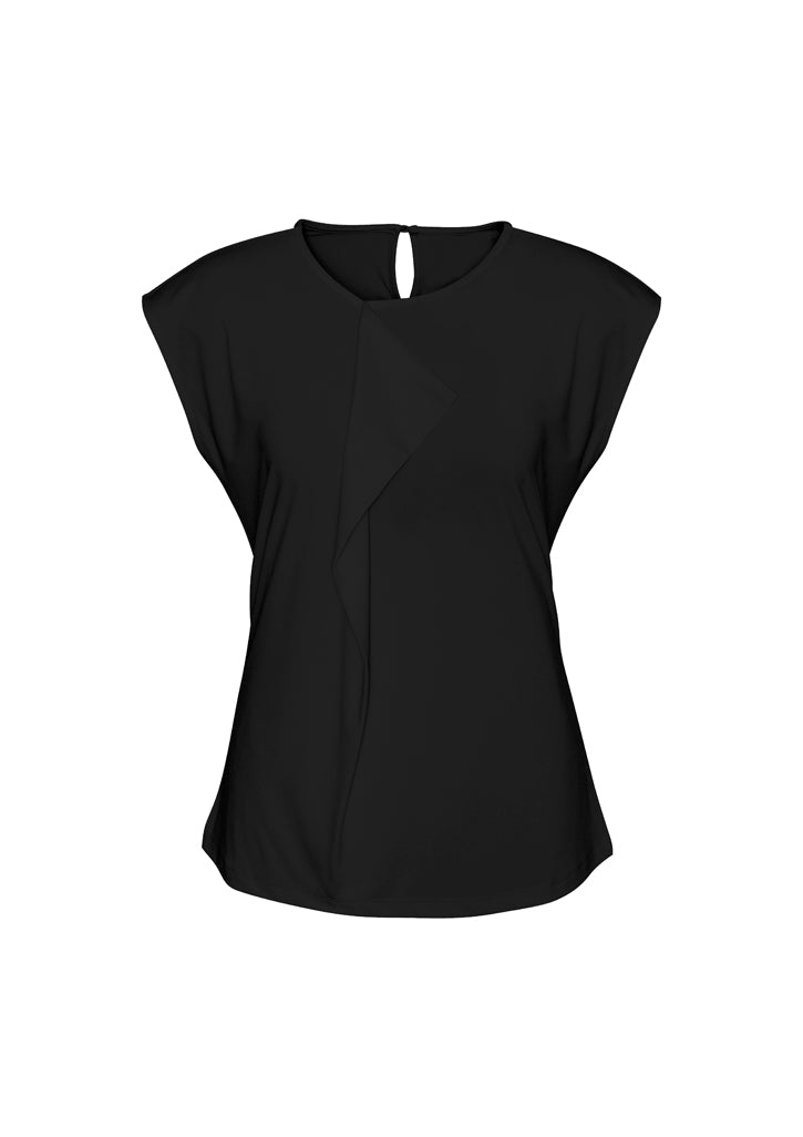 Biz Collection K624LS Ladies Mia Pleat Knit Top