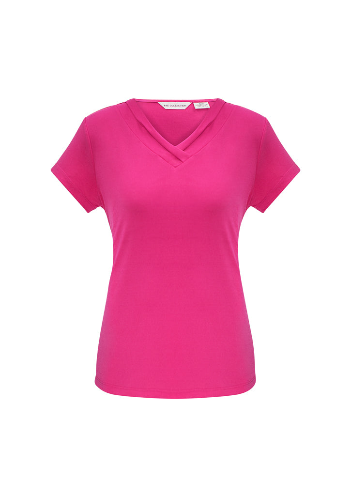 Biz Collection K819LS Ladies Lana Short Sleeve Top