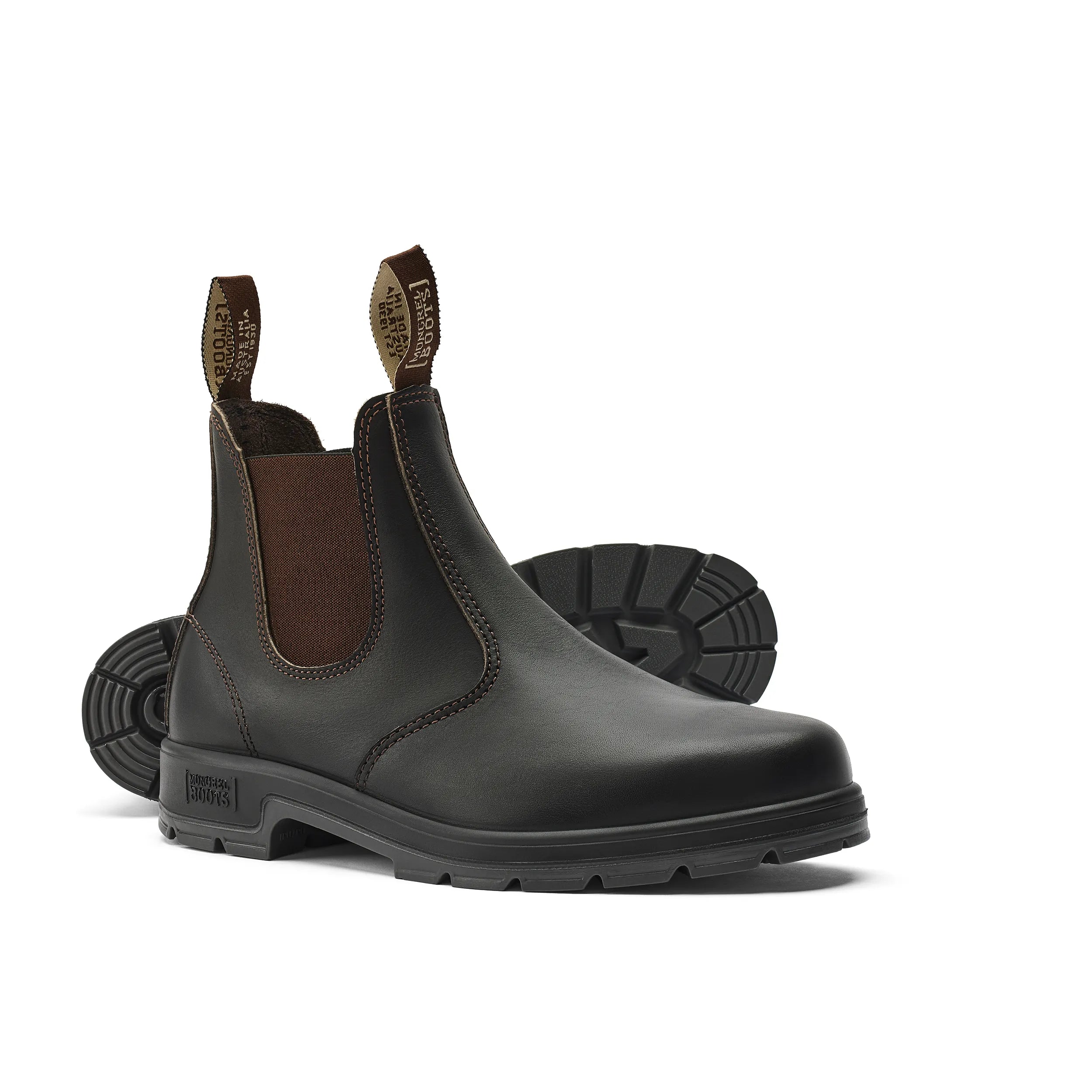 Mongrel K91030 K9 Slip On Non Safety Boots-Claret