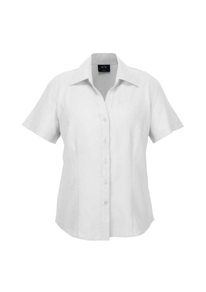 Biz care LB3601 Oasis Ladies Plain Short Sleeve Shirt