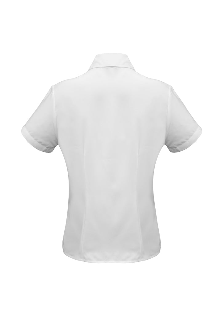 Biz care LB3601 Oasis Ladies Plain Short Sleeve Shirt