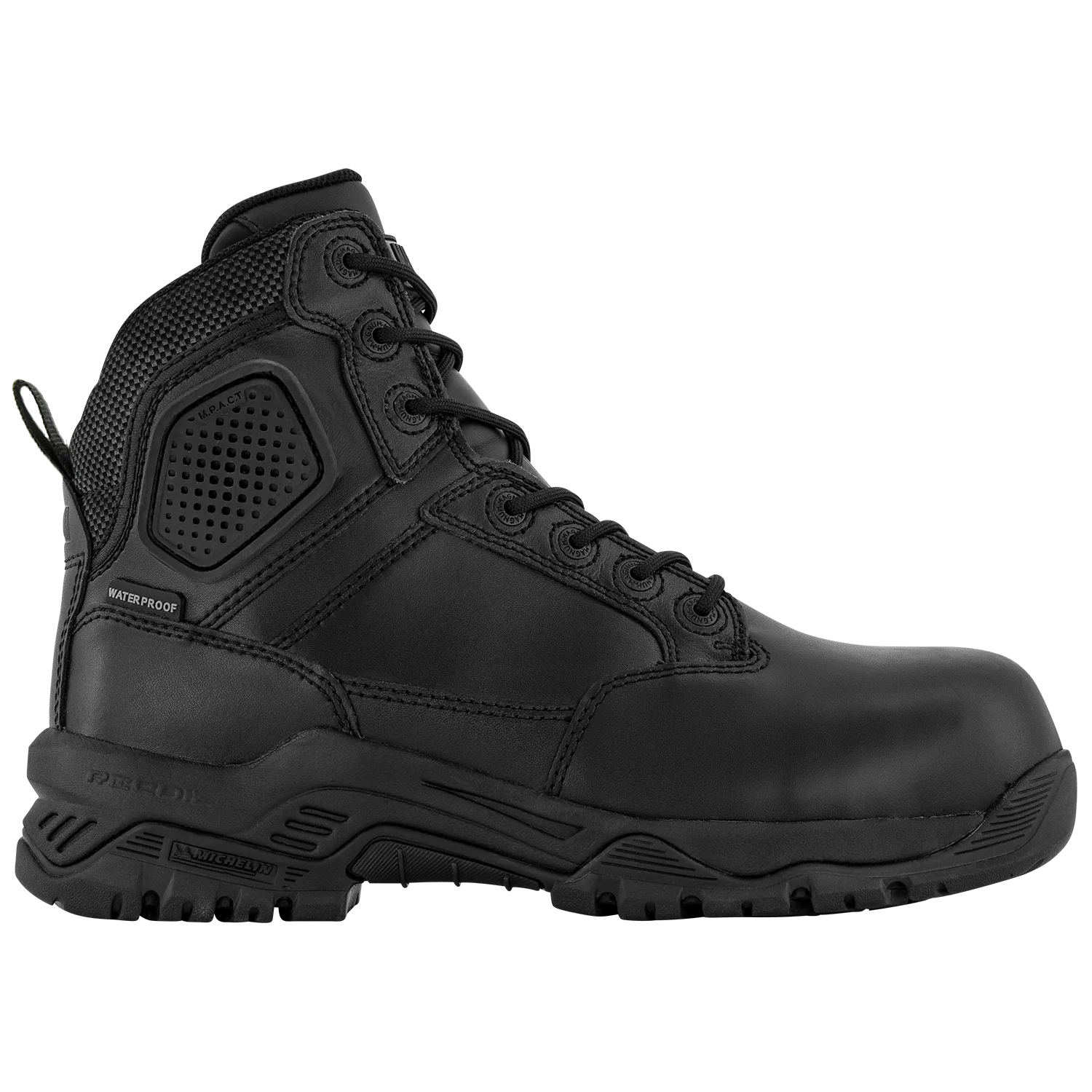 Magnum MSF645 Strike Force 6.0 Leather CT SZ WP With Pull Tab-Black