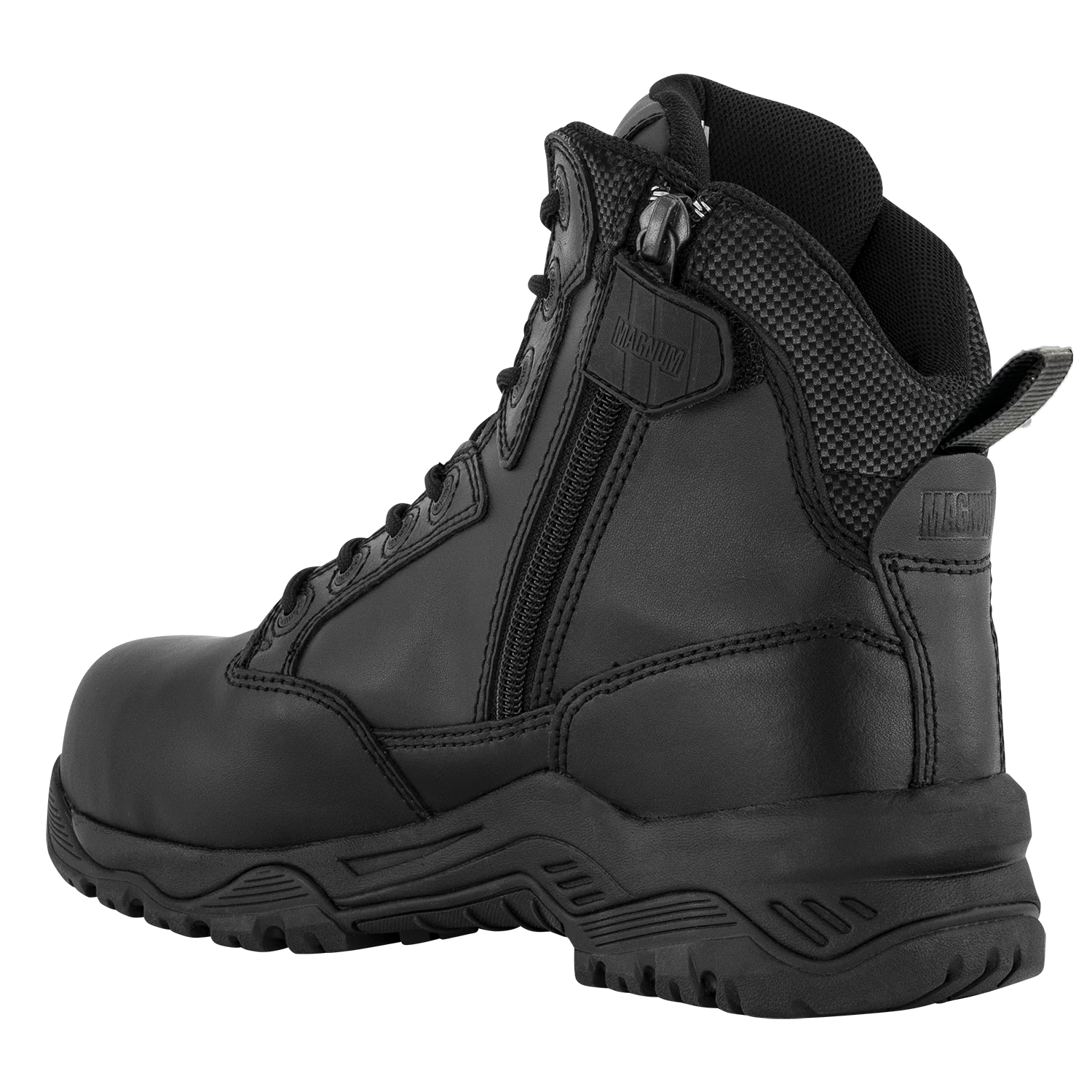 Magnum MSF645 Strike Force 6.0 Leather CT SZ WP With Pull Tab-Black