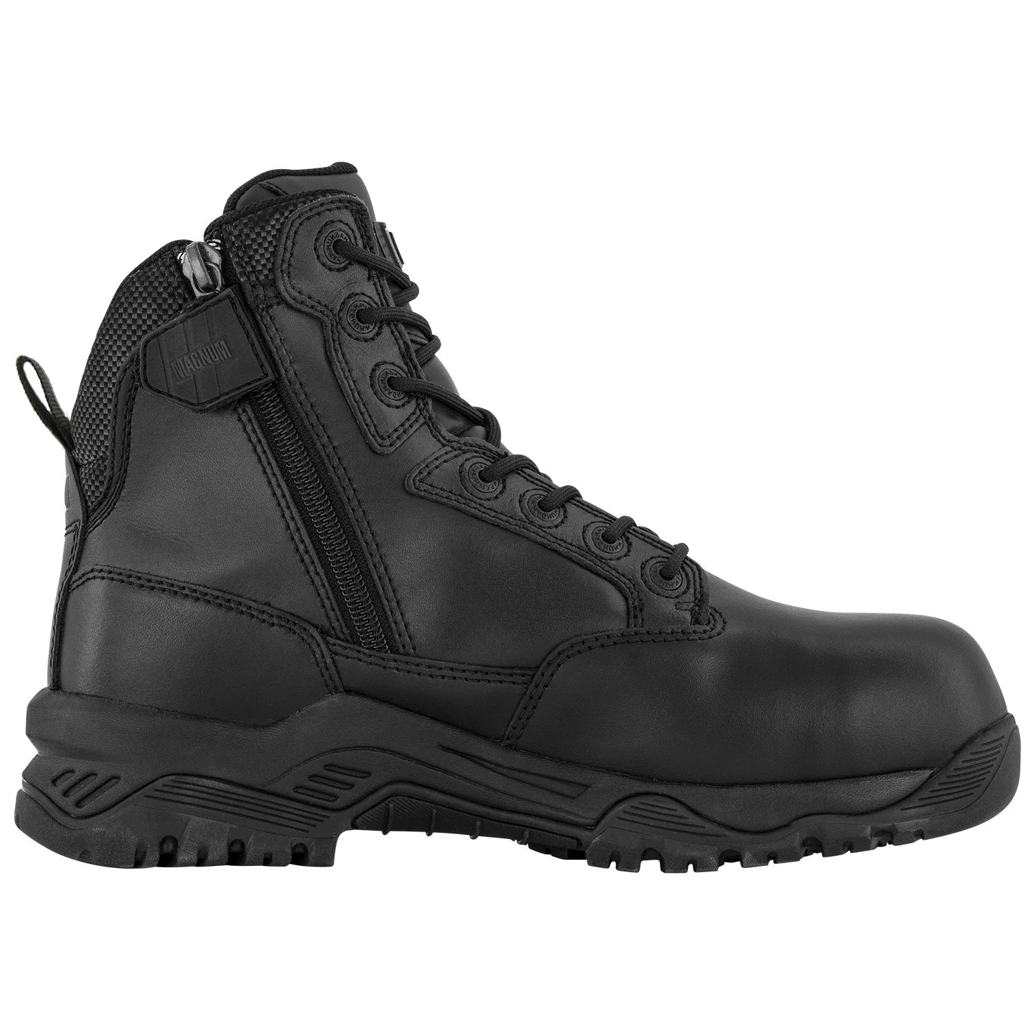 Magnum MSF645 Strike Force 6.0 Leather CT SZ WP With Pull Tab-Black