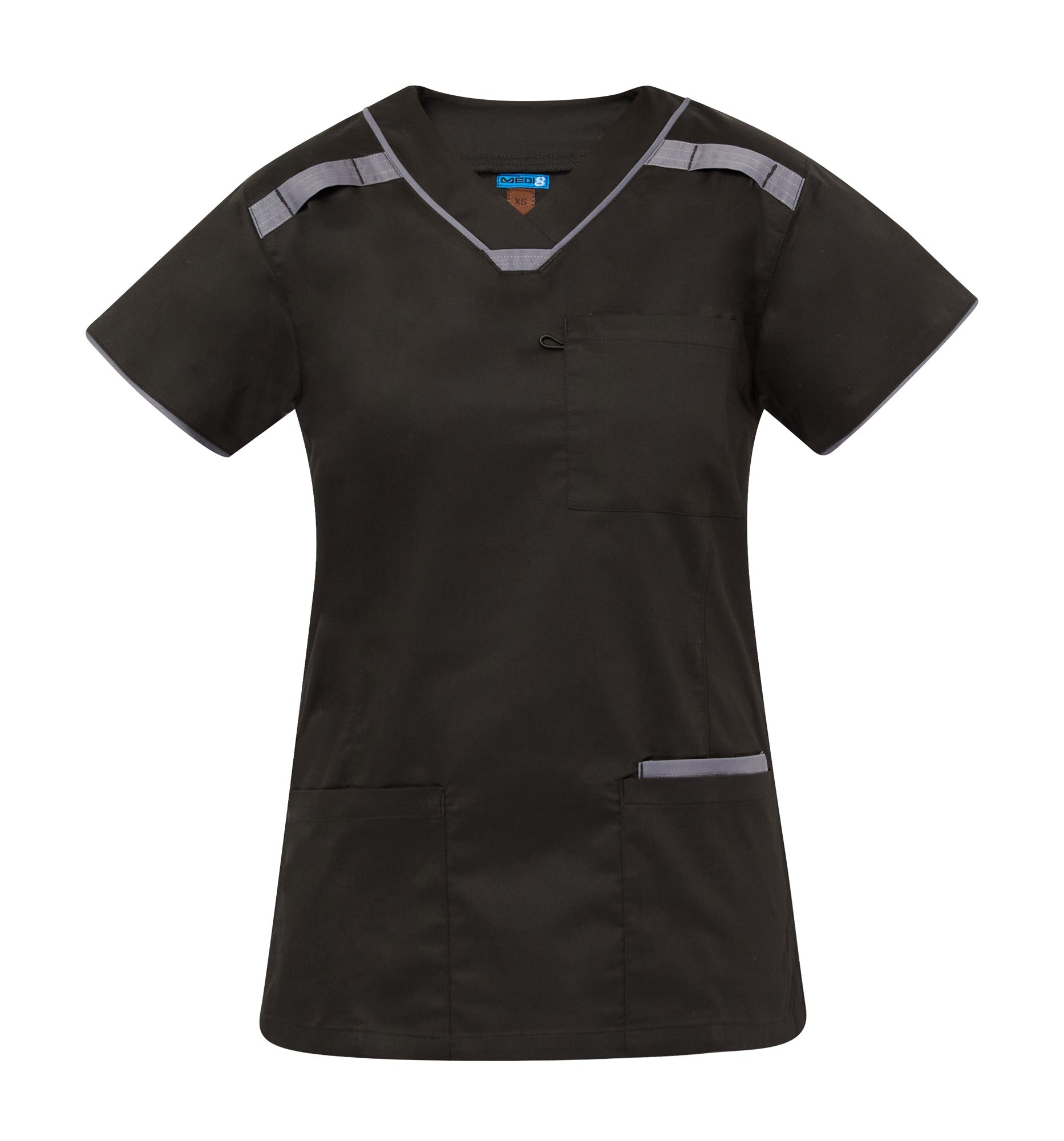 Medi8 M88026 Women's Stretch Scrub Top