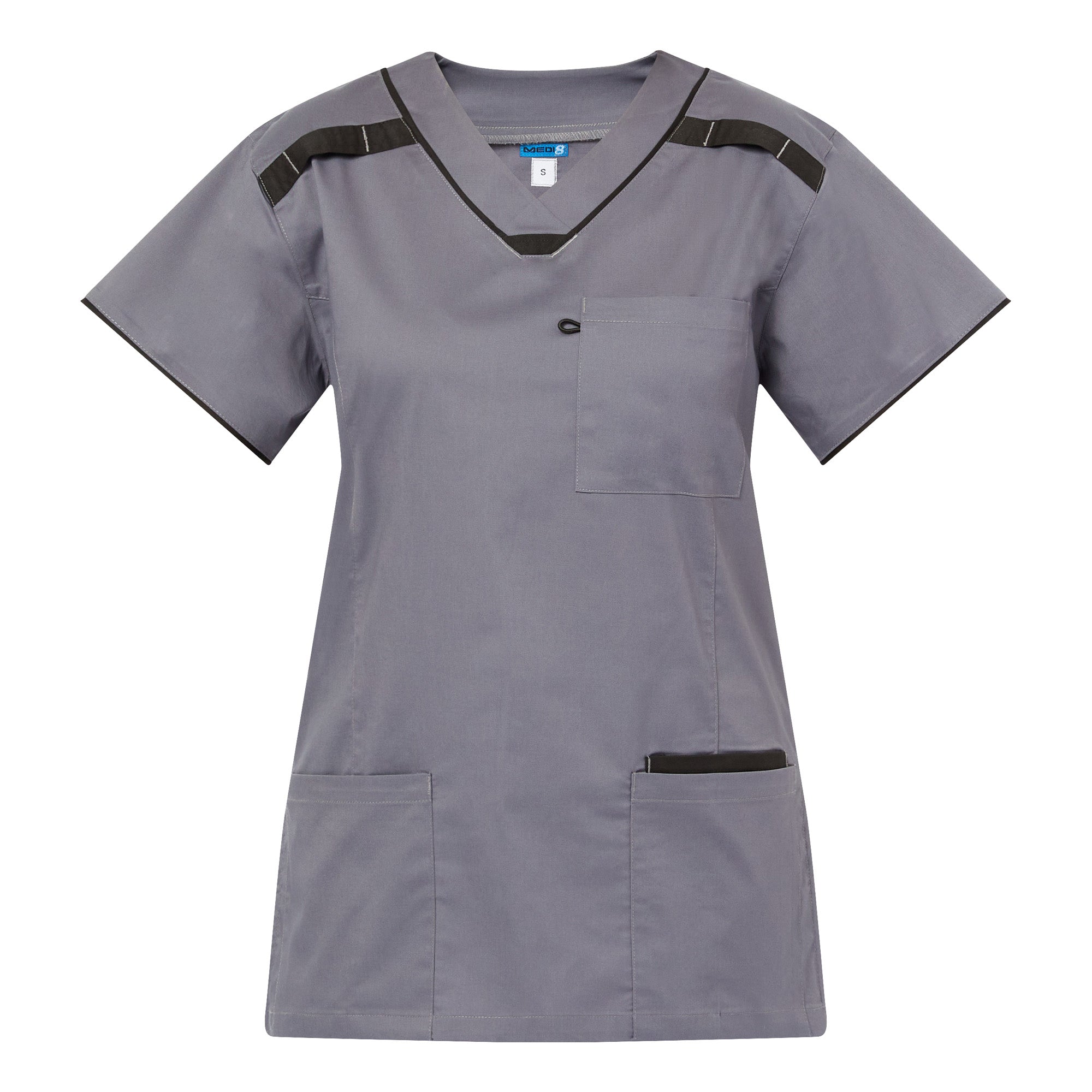 Medi8 M88026 Women's Stretch Scrub Top