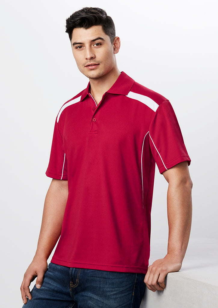 Biz Collection P244MS Men's United Short Sleeve Polo