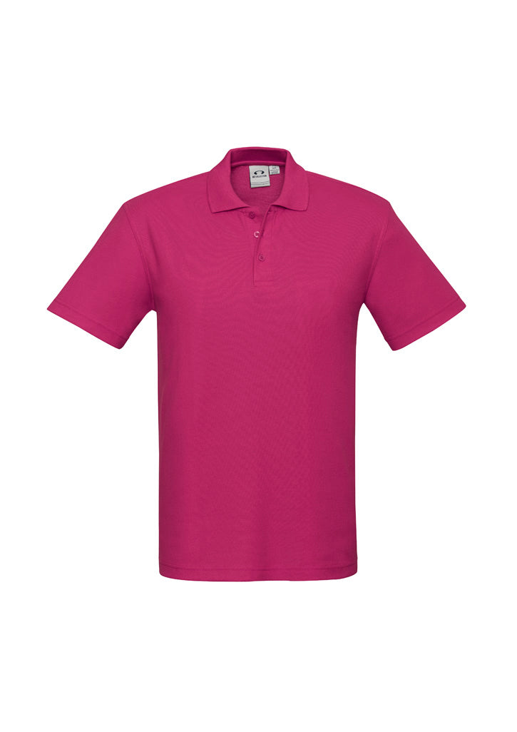 Biz Collection P400MS Men's Crew Polo