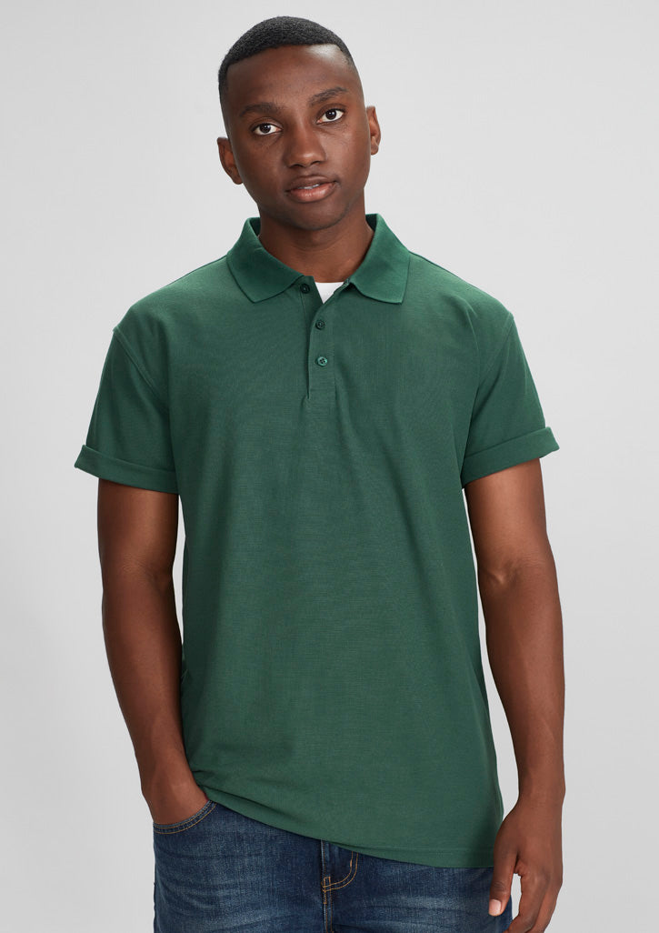 Biz Collection P400MS Men's Crew Polo