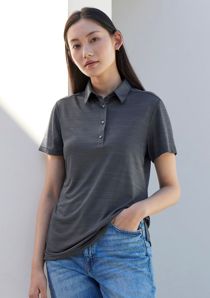 Biz Collection P410LS Women's Orbit Short Sleeve Polo