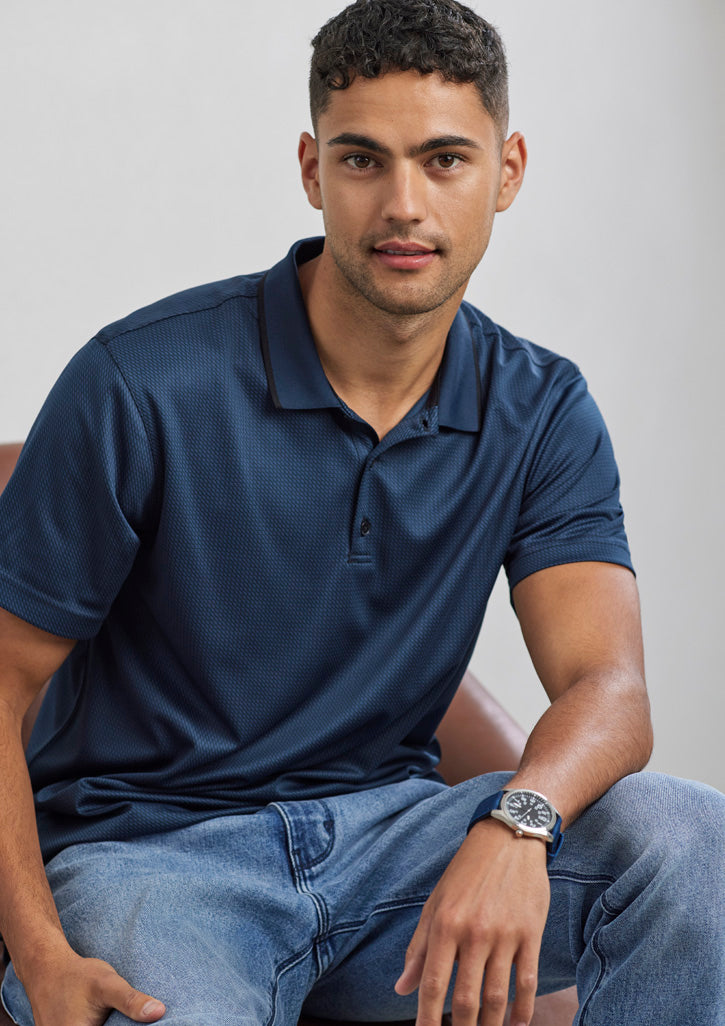 Biz Collection P412MS Men's Echo Short Sleeve Polo