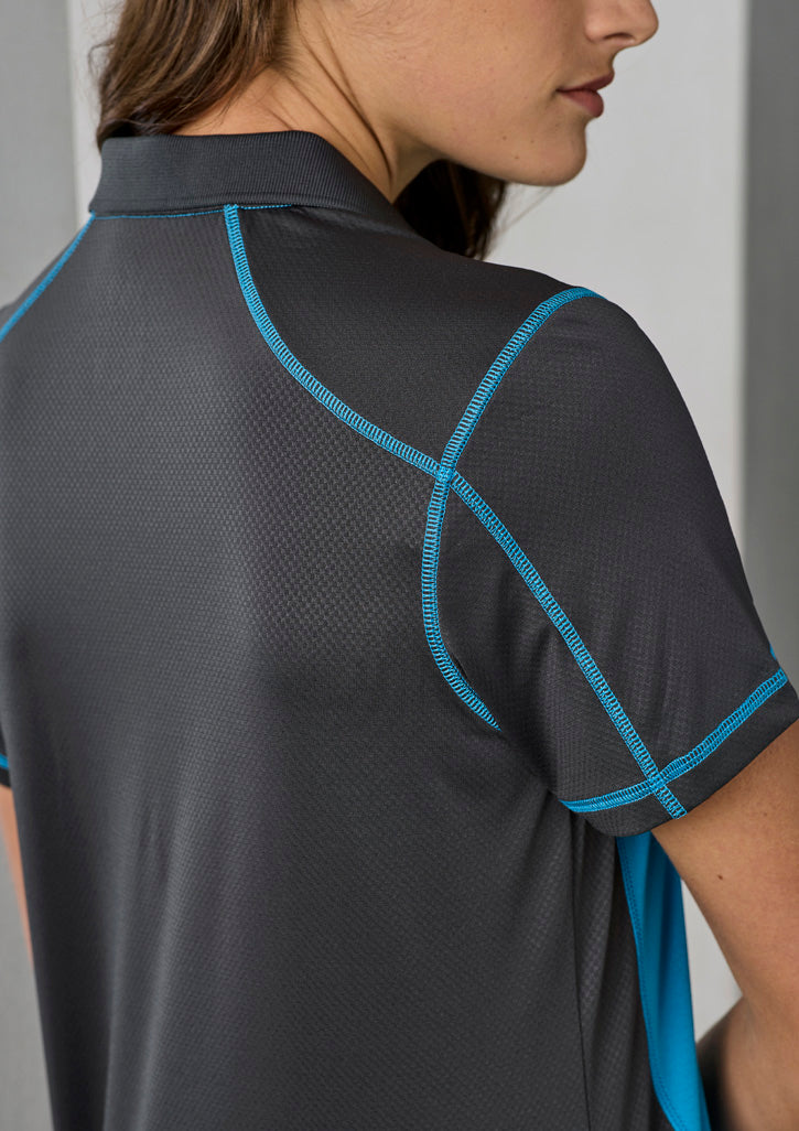 Biz Collection P419LS Women's Dart Short Sleeve Polo