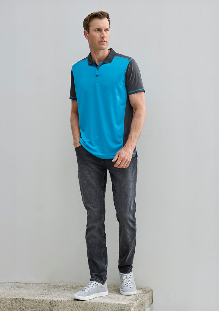 Biz Collection P419MS Men's Dart Short Sleeve Polo