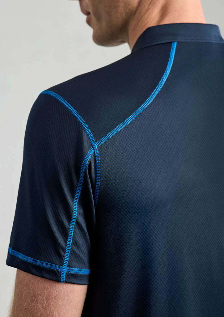 Biz Collection P419MS Men's Dart Short Sleeve Polo