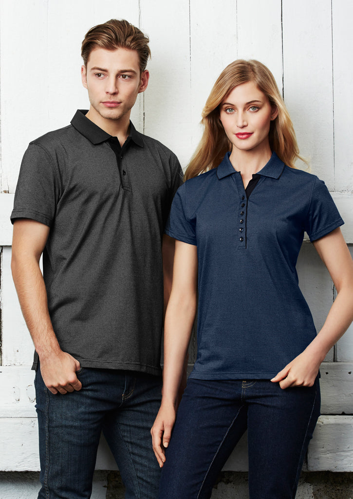 Biz Collection P501MS Men's Shadow Polo