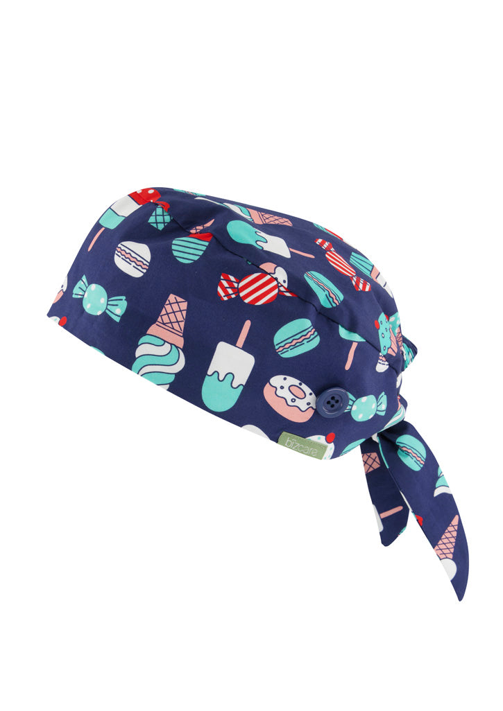 Biz care CSC245U Unisex Printed Scrub Cap