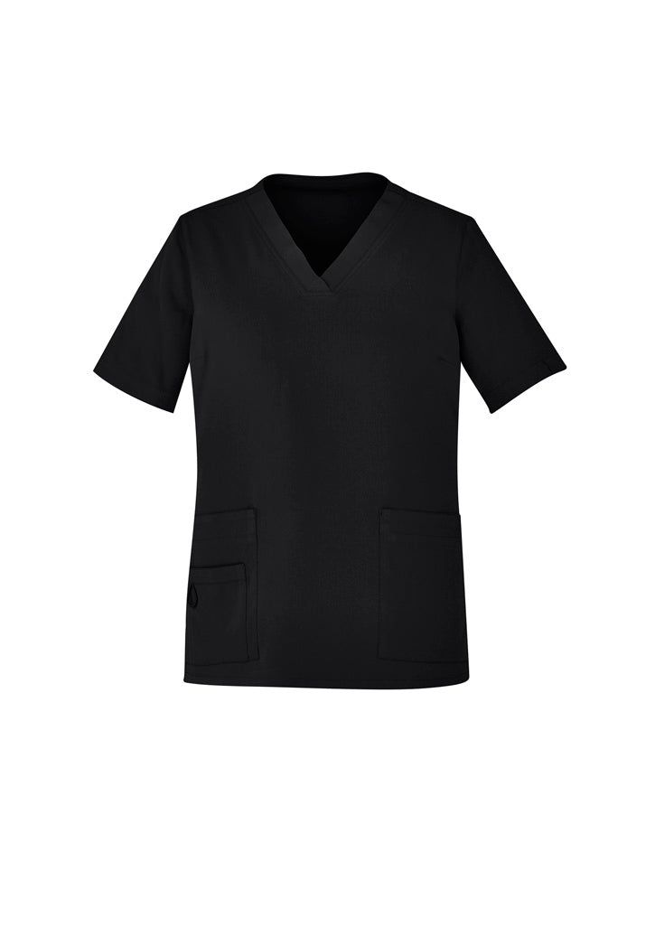 Biz care CST941LS Avery Women's Easy Fit V-Neck Scrub Top
