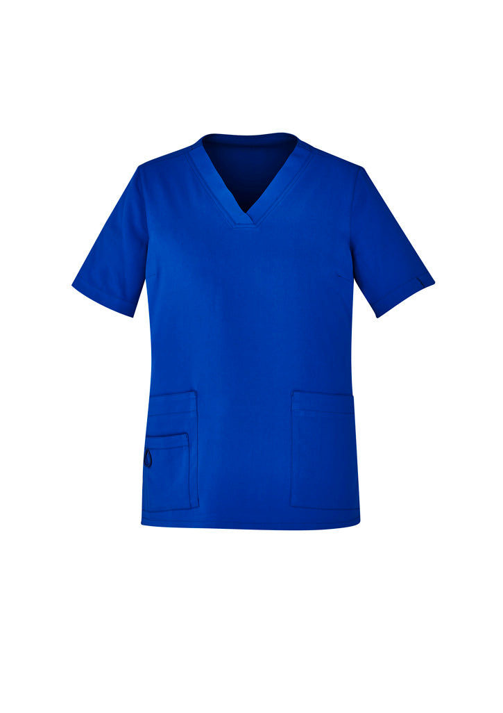 Biz care CST941LS Avery Women's Easy Fit V-Neck Scrub Top