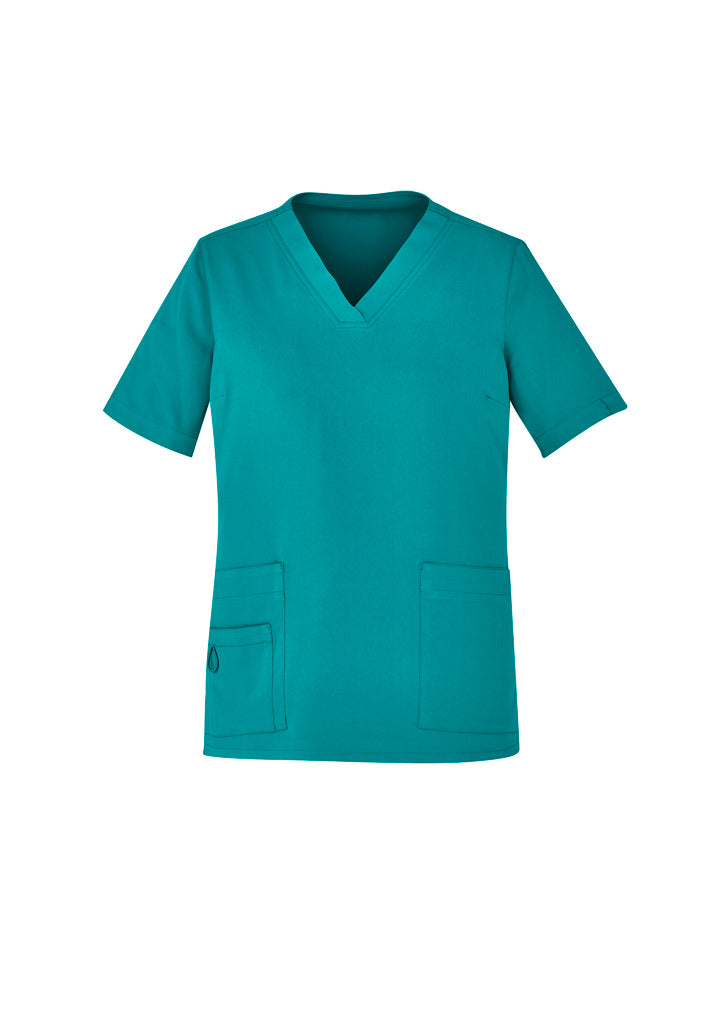 Biz care CST941LS Avery Women's Easy Fit V-Neck Scrub Top