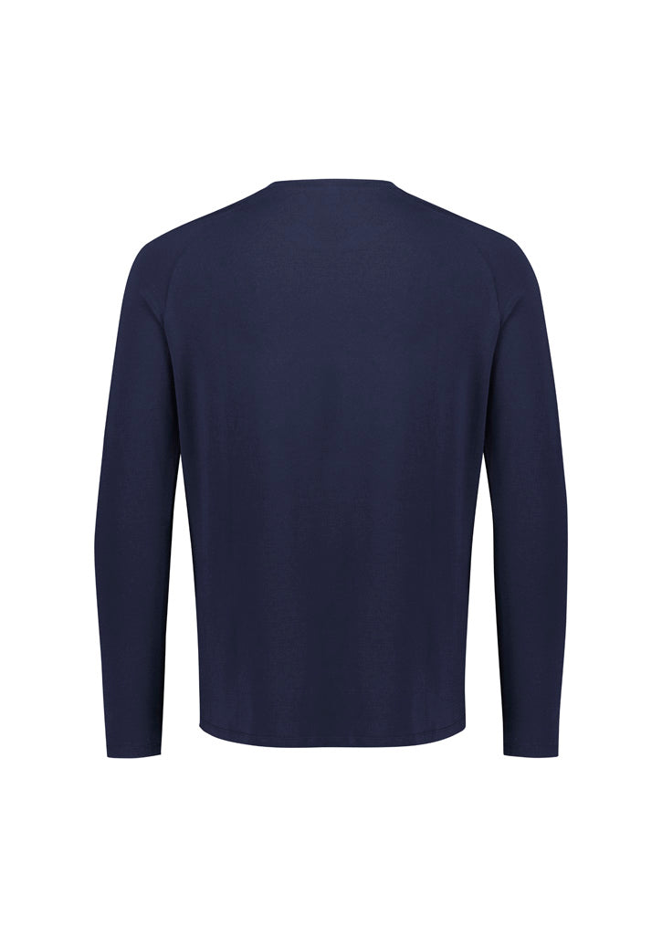 Biz care CT247ML Performance Men's Cotton Long Sleeve Tee