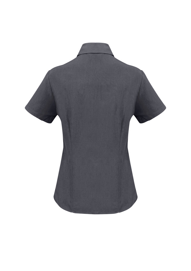 Biz care LB3601 Oasis Ladies Plain Short Sleeve Shirt