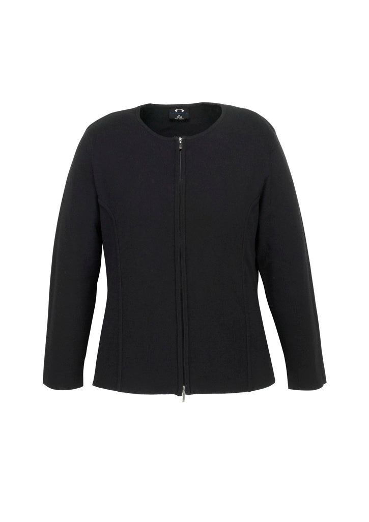 Biz care LC3505 Women's 2-Way Zip Cardigan