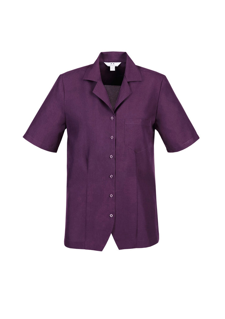 Biz care S265LS Oasis Ladies Plain Over blouse