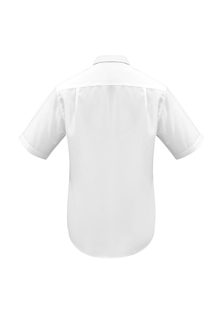 Biz Collection SH3603 Men's Plain Oasis Short Sleeve Shirt