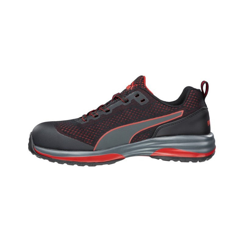 Puma 644497 Speed Unisex Composite Safety Jogger-Black/Red
