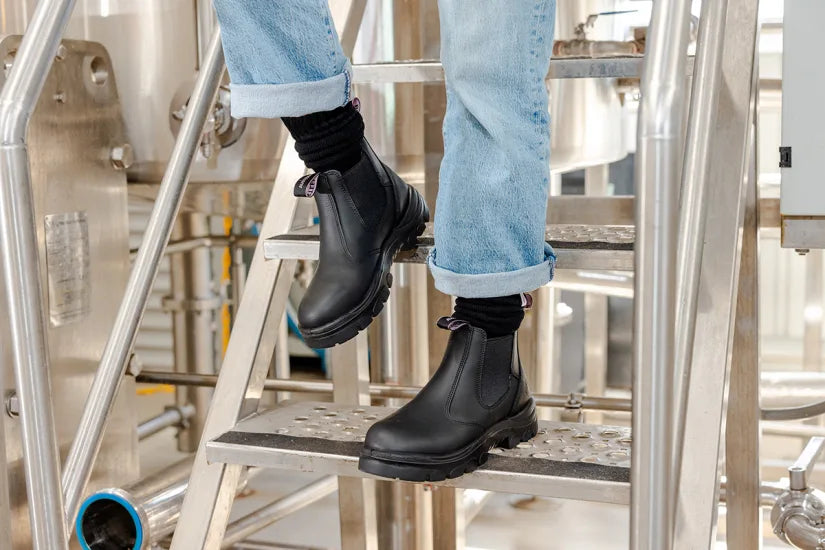 Steel blue hobart non safety boots on sale