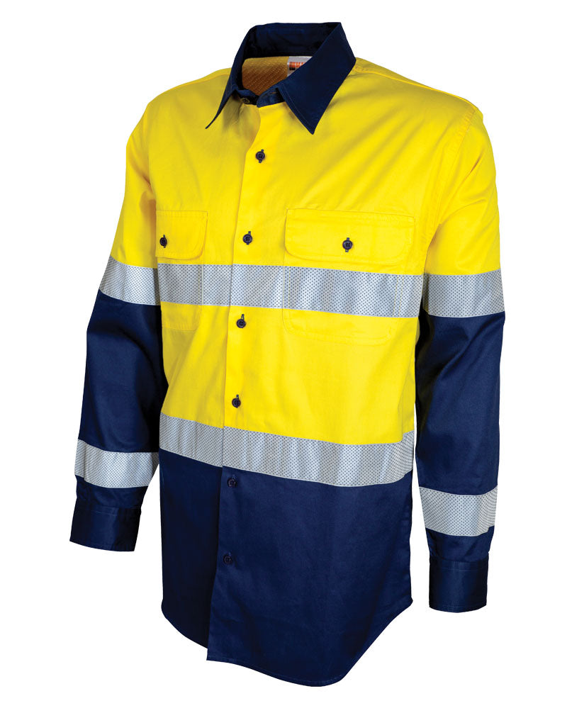 Maxcool TTLSTCIYN Vortex Two-tone Shirt – Yellow