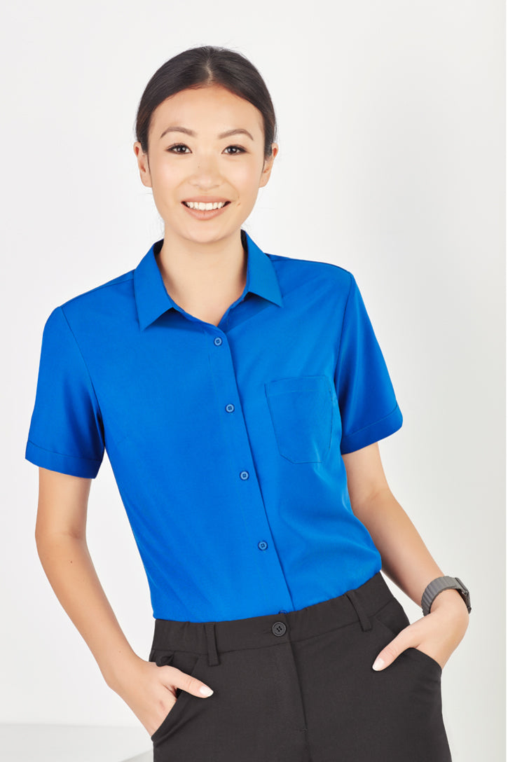 Biz care CS947LS Florence Women's Short Sleeve Shirt
