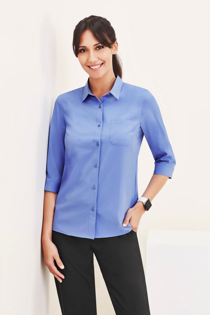 Biz care CS951LT Florence Women's 3/4 Sleeve Shirt