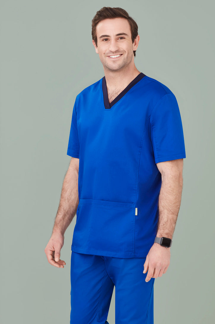 Biz care CST043MS Riley Men's V-Neck Scrub Top