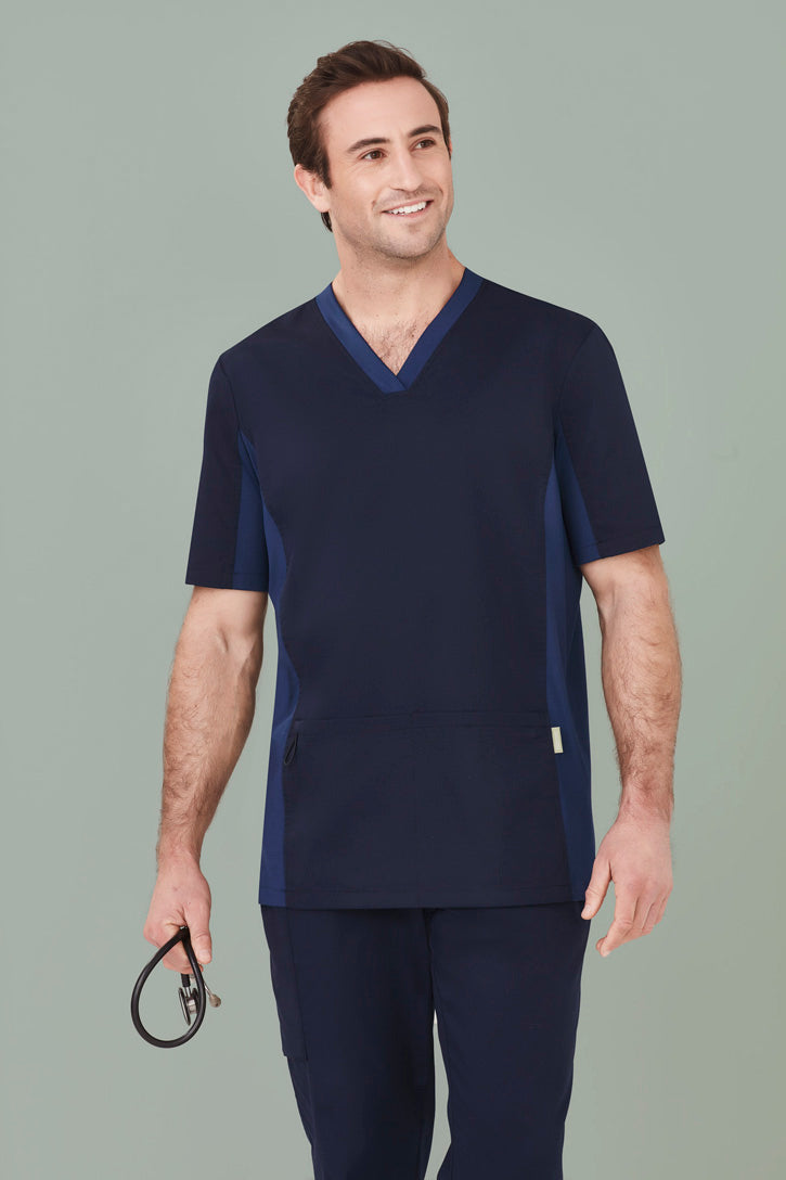 Biz care CST043MS Riley Men's V-Neck Scrub Top