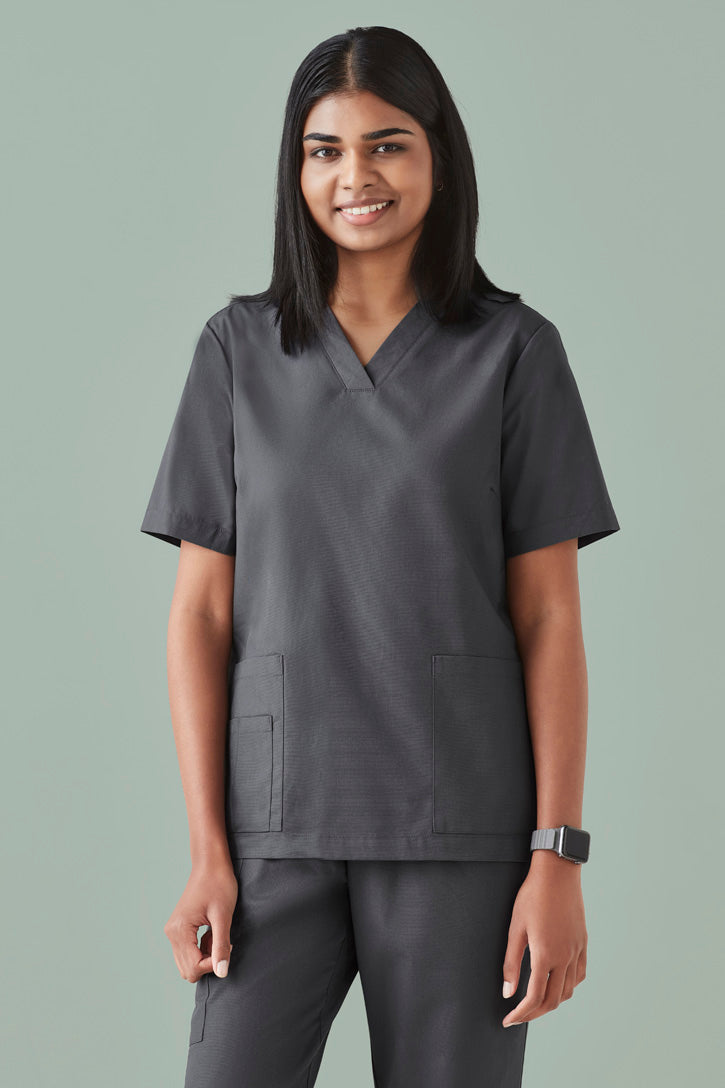 Biz care CST141LS Tokyo Women's V-Neck Scrub Top