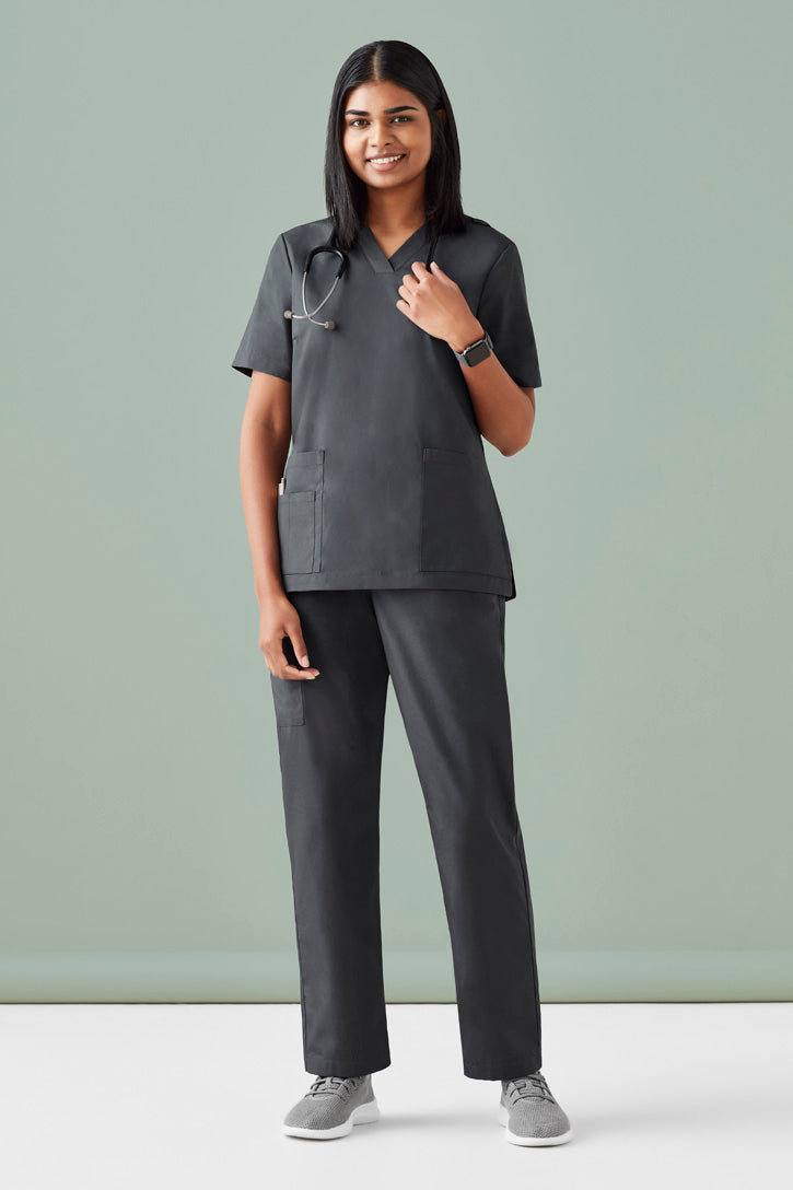 Biz care CST141LS Tokyo Women's V-Neck Scrub Top
