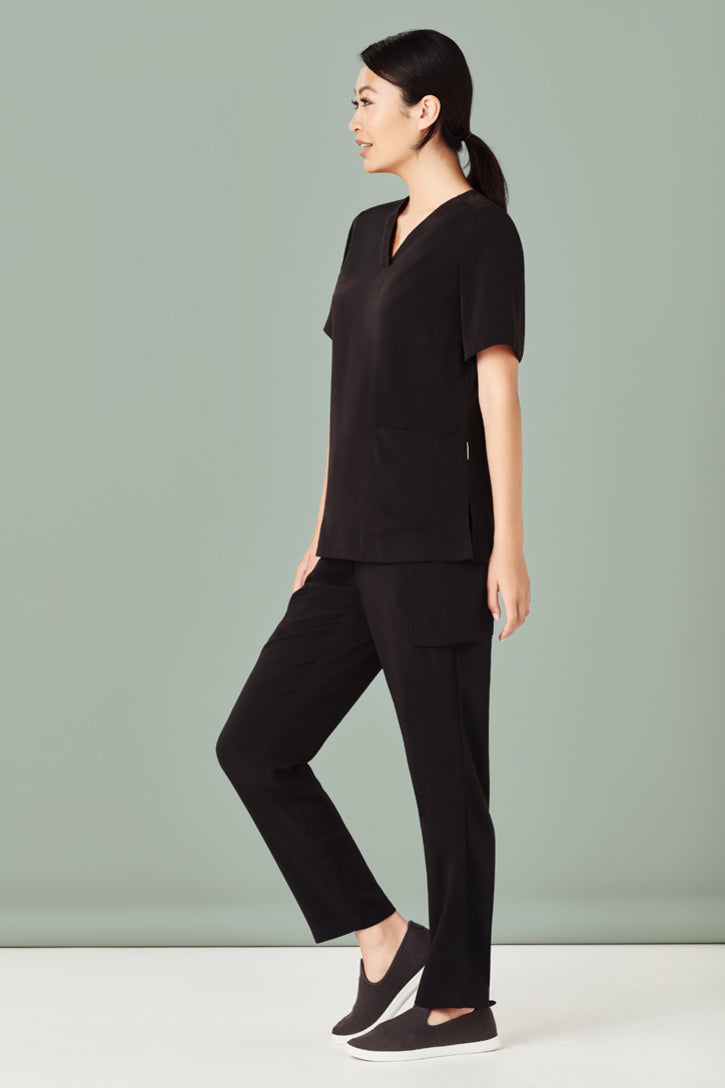 Biz care CST941LS Avery Women's Easy Fit V-Neck Scrub Top