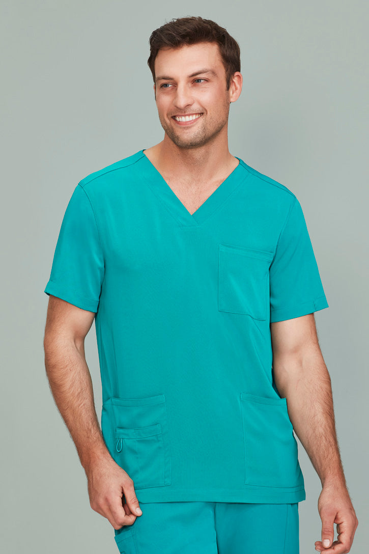 Biz care CST945MS Avery Men's V-Neck Scrub Top