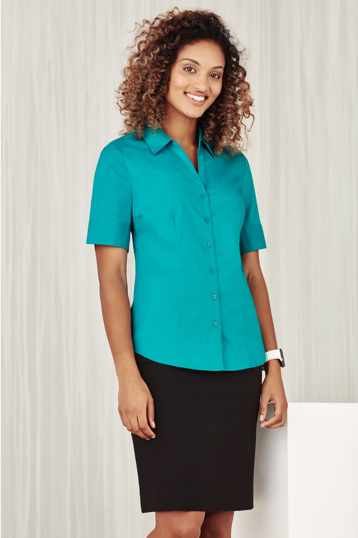 Biz care S770LS Monaco Ladies Short Sleeve Shirt