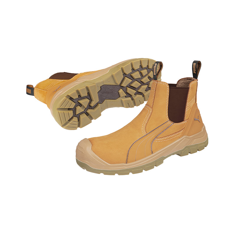 Puma 630377 Tanami Wheat Elastic Sided Composite Safety Boot
