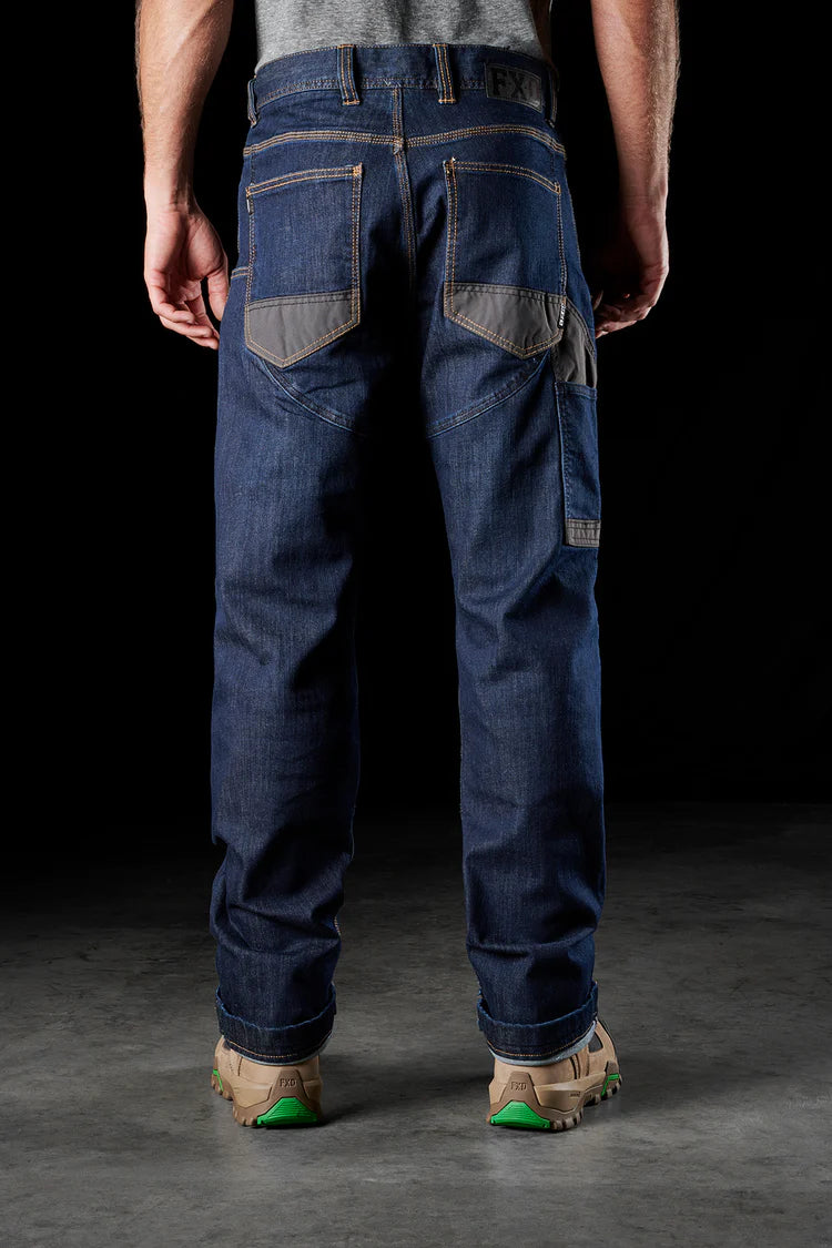 FXD WD-1 Original Work Denim - Indigo Stomp Wash