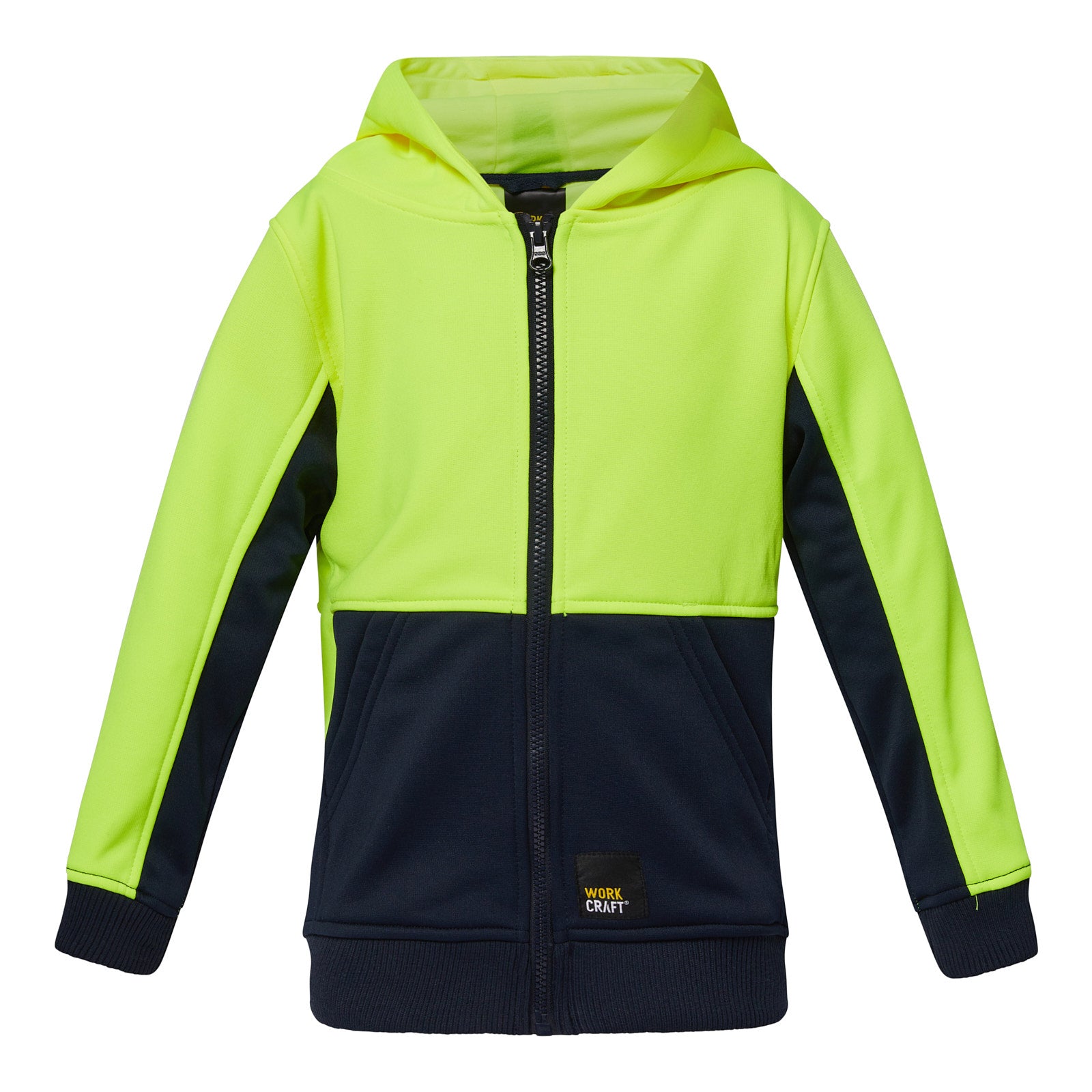 Workcraft WK8015 Ascent Kids Hi-vis Hoodie