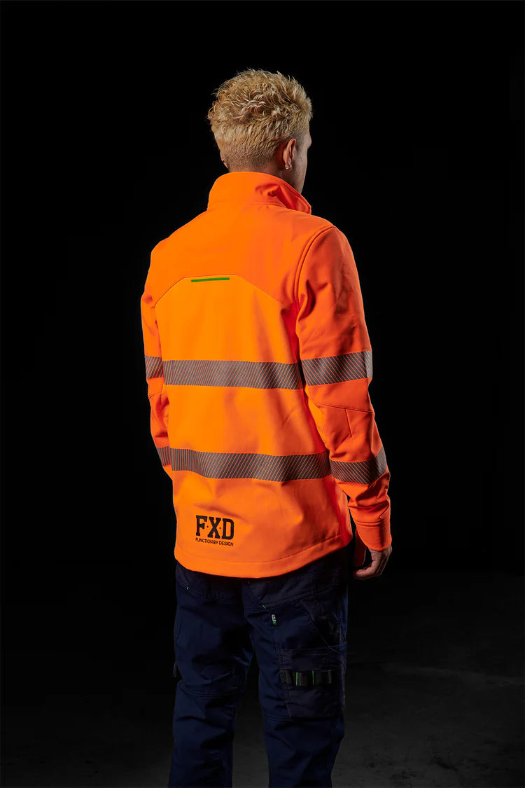FXD WO-3T Hi-vis Taped Soft Shell Work Jacket