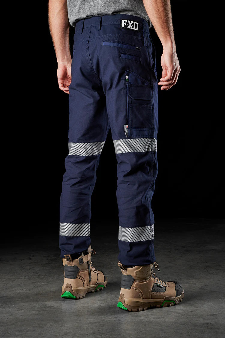 FXD WP-3T Reflective Stretch Work Pant - Navy