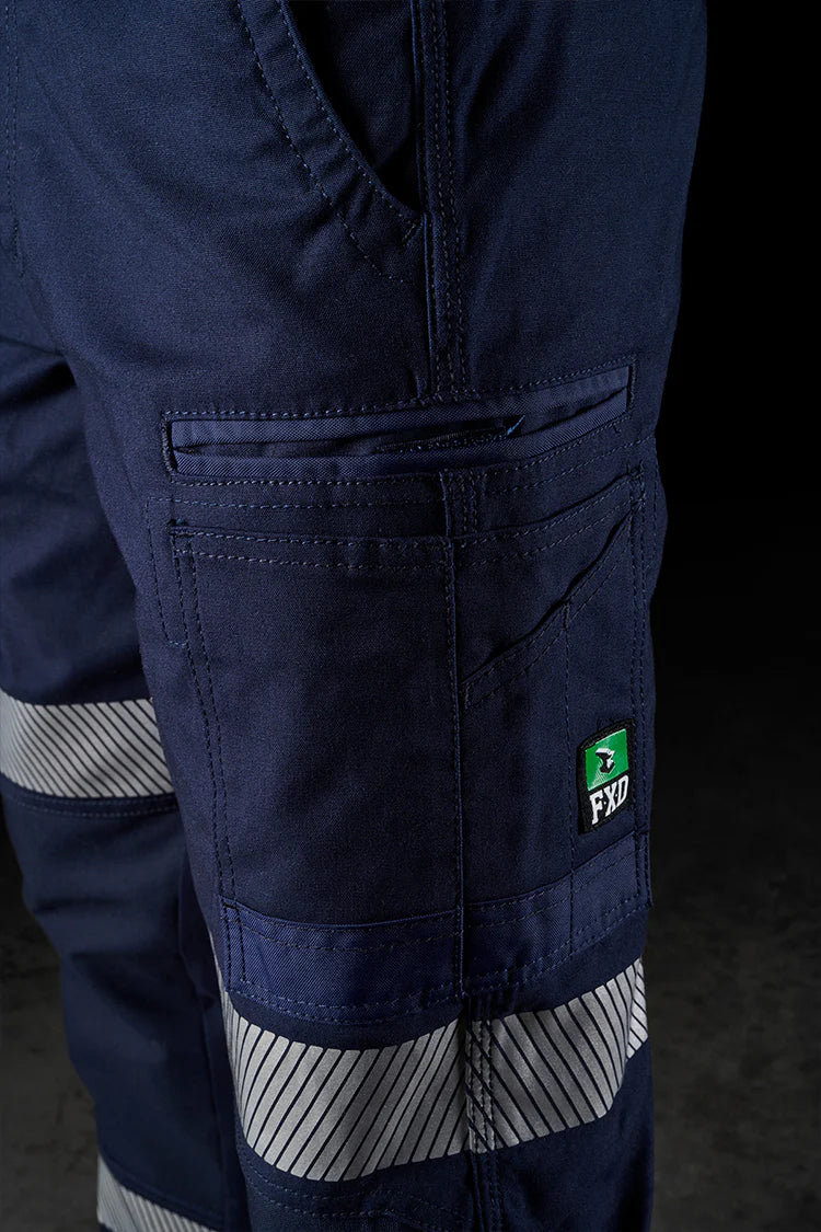 FXD WP-3T Reflective Stretch Work Pant - Navy