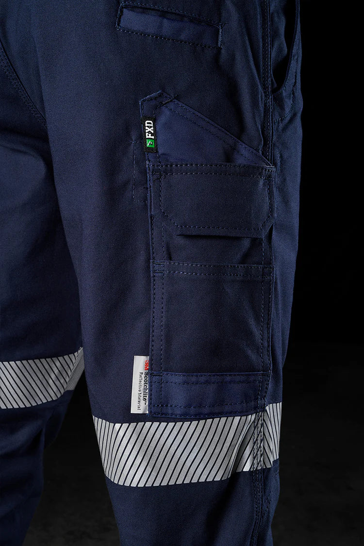 FXD WP-3T Reflective Stretch Work Pant - Navy